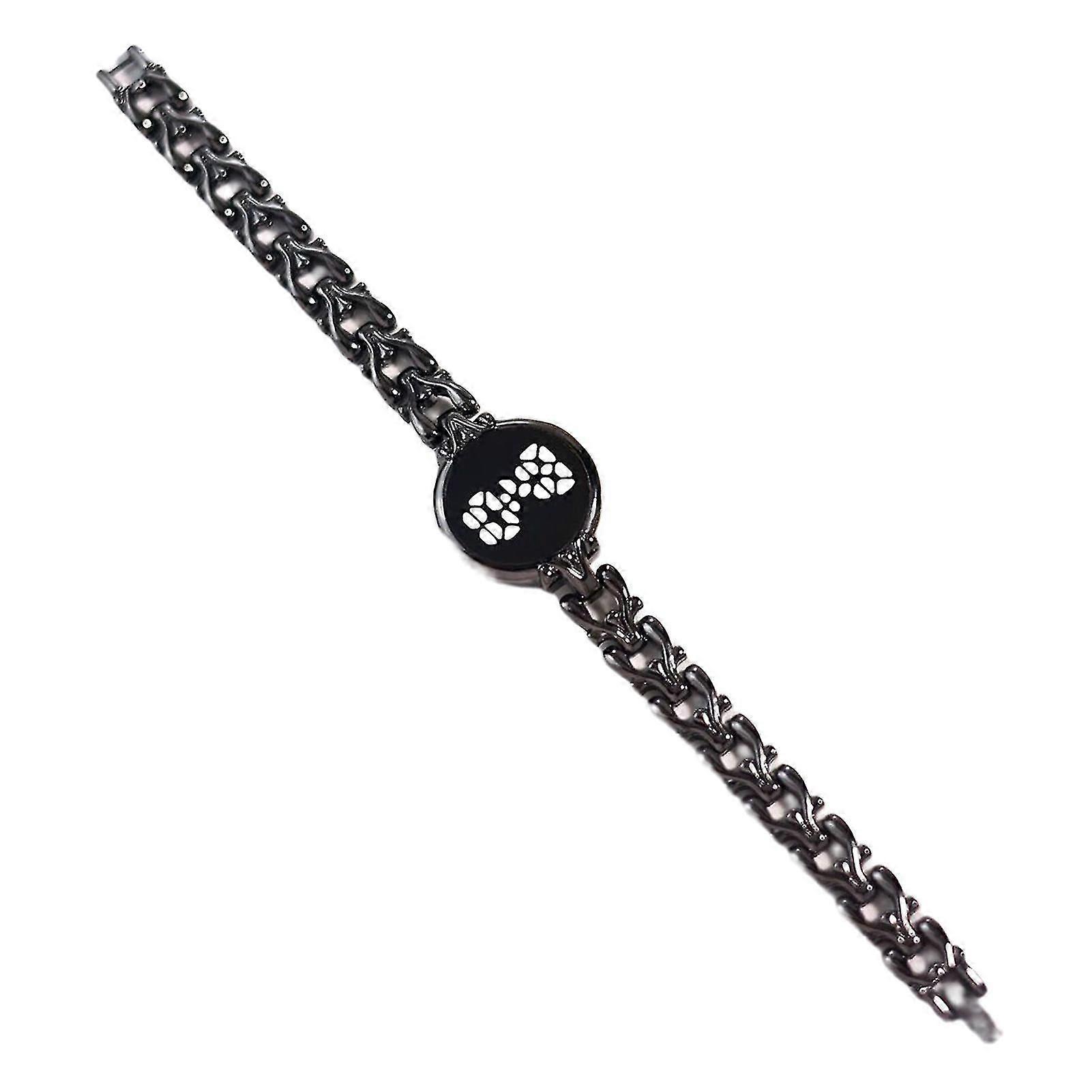 Electronic Watch Touch Control Decorative Metal Strap Mini Retro Girls Led Digital Watch For Daily Life