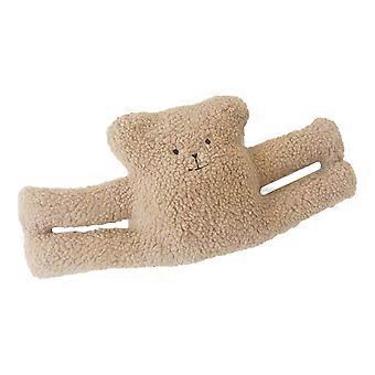 Door Hanging Cartoon Comfortable Touch Soft Texture Bear Soothing Toy Kids Anti-Clip Doorstop Househ