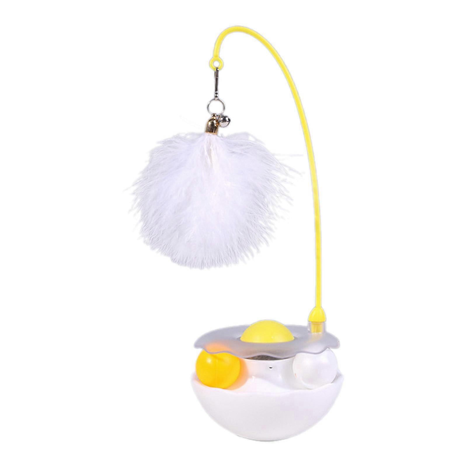 Wobbler Wand Cats Toy Funny Teasing Detachable Funny Exercise Teaser Toy for Felines with Wobble Detachable Wand