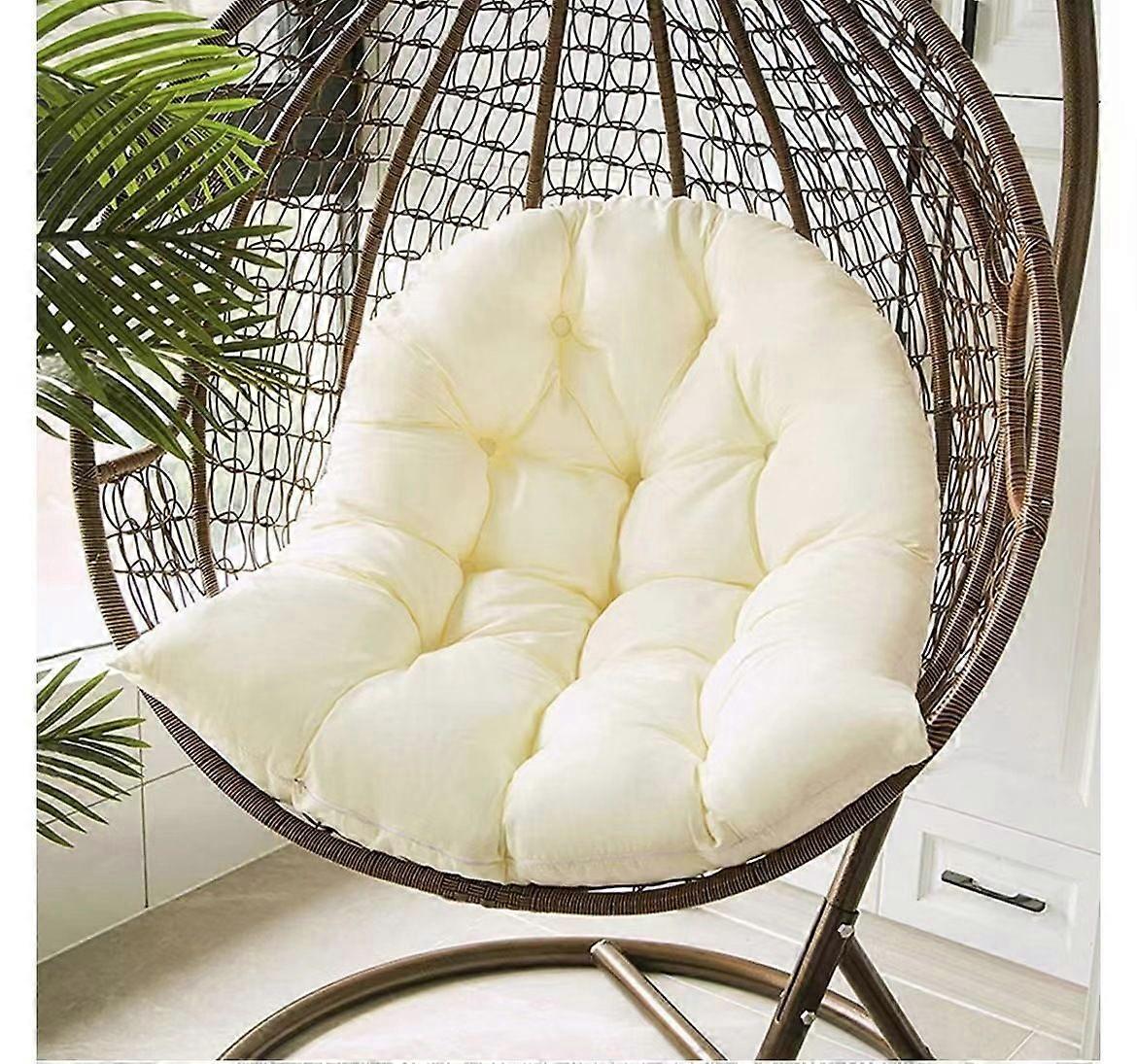 Giardino al coperto appeso a forma di uovo altalena amaca sedia sedile cuscino addensato cuscino cuscino (esclusa la sedia)