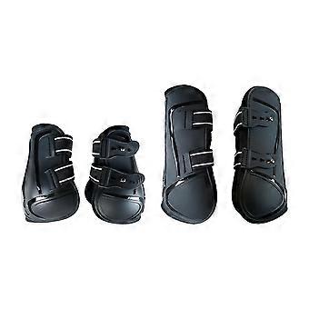 Horse Tendon Fetlock Boots Set Training Jumping Shock Absorbing Dressage