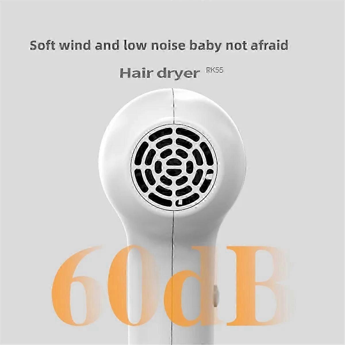"Gyermek vezeték nélküli hajszárító kis univerzális diffúzor baba csendes állandó hőmérséklet a hajhoz B"