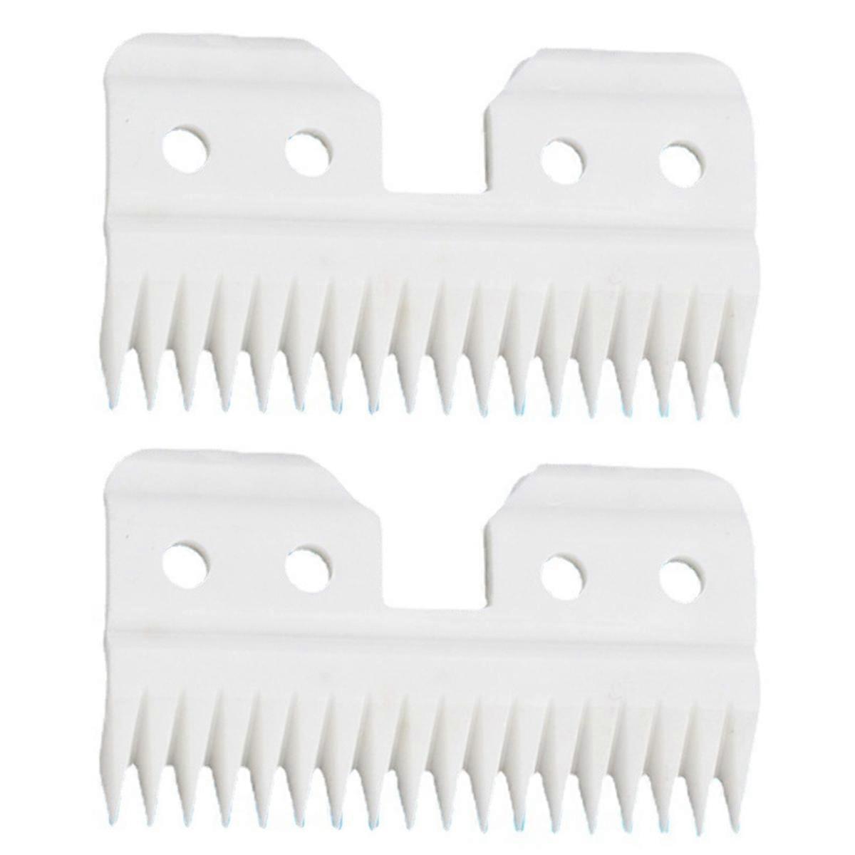 18 Teeth Replacement Cutter Blade for Fast Feed A5 Dog Grooming Scissors KM10 Zirconia Ceramic Blade