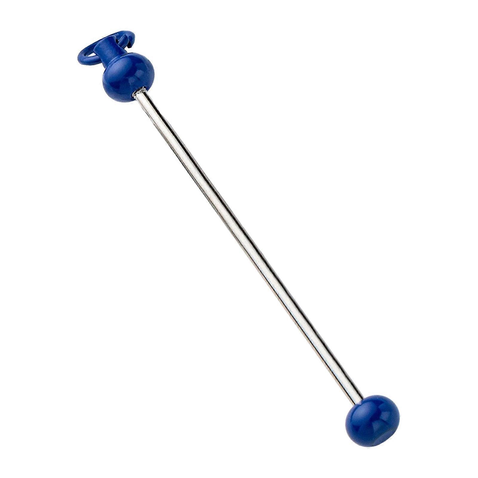 Handmade Beaded Key Holder Colorful Keychain Blanks Gradual Color Beads Keyring Versatile Accessory for Handbags  Dark Blue