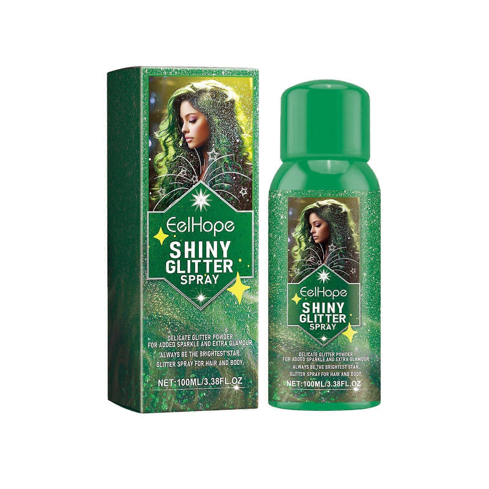 Eelhope színes ragyogó csillogó spray party haj testspray csillogó kiemelő ragyogó csillogó spray