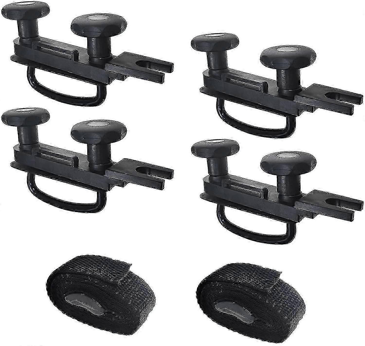 Boîte de toit universelle Pinces en U-bolt Cargo Carrier Support de rack de toit Kit de montage Van Kit de montage 85mm