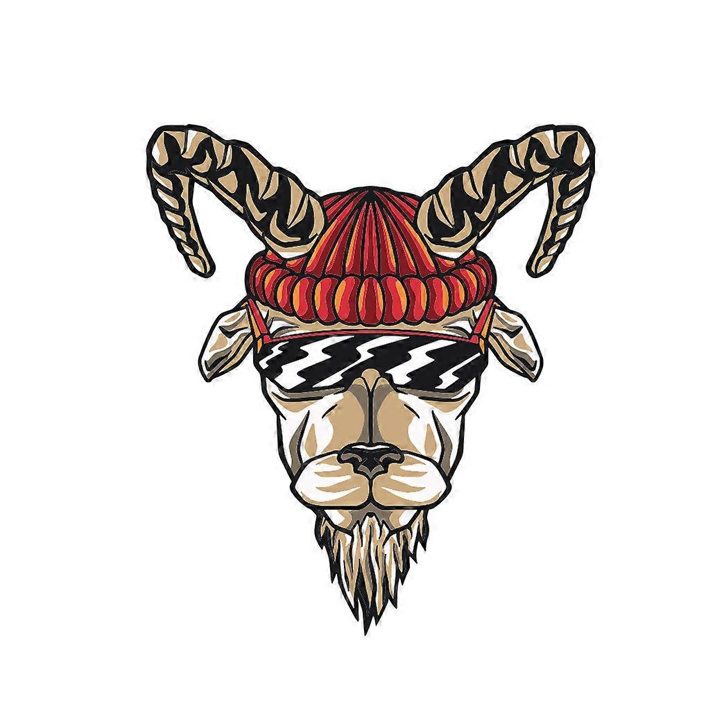 Iron-on patch Gangster Goat