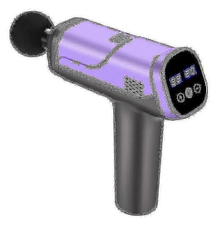 Pistola da massaggio Massaggiatore muscolare a percussione dei tessuti profondi per alleviare il dolore Pistola fasciale