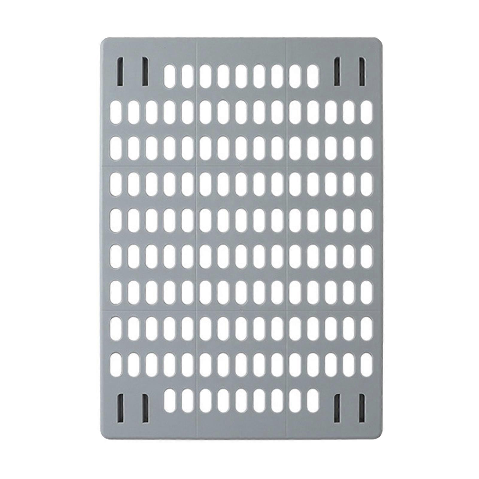 Organizer Simple Multiple Holes Punch Free Self Adhesive Wall Mount Display Pegboard Panel for Kitchen