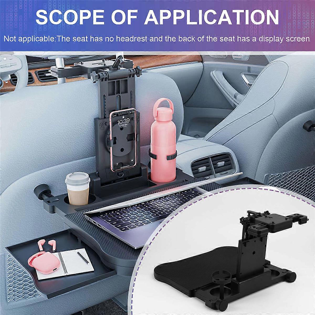 Car Travel Table Multifunctional Car Seat Back Small Table Board