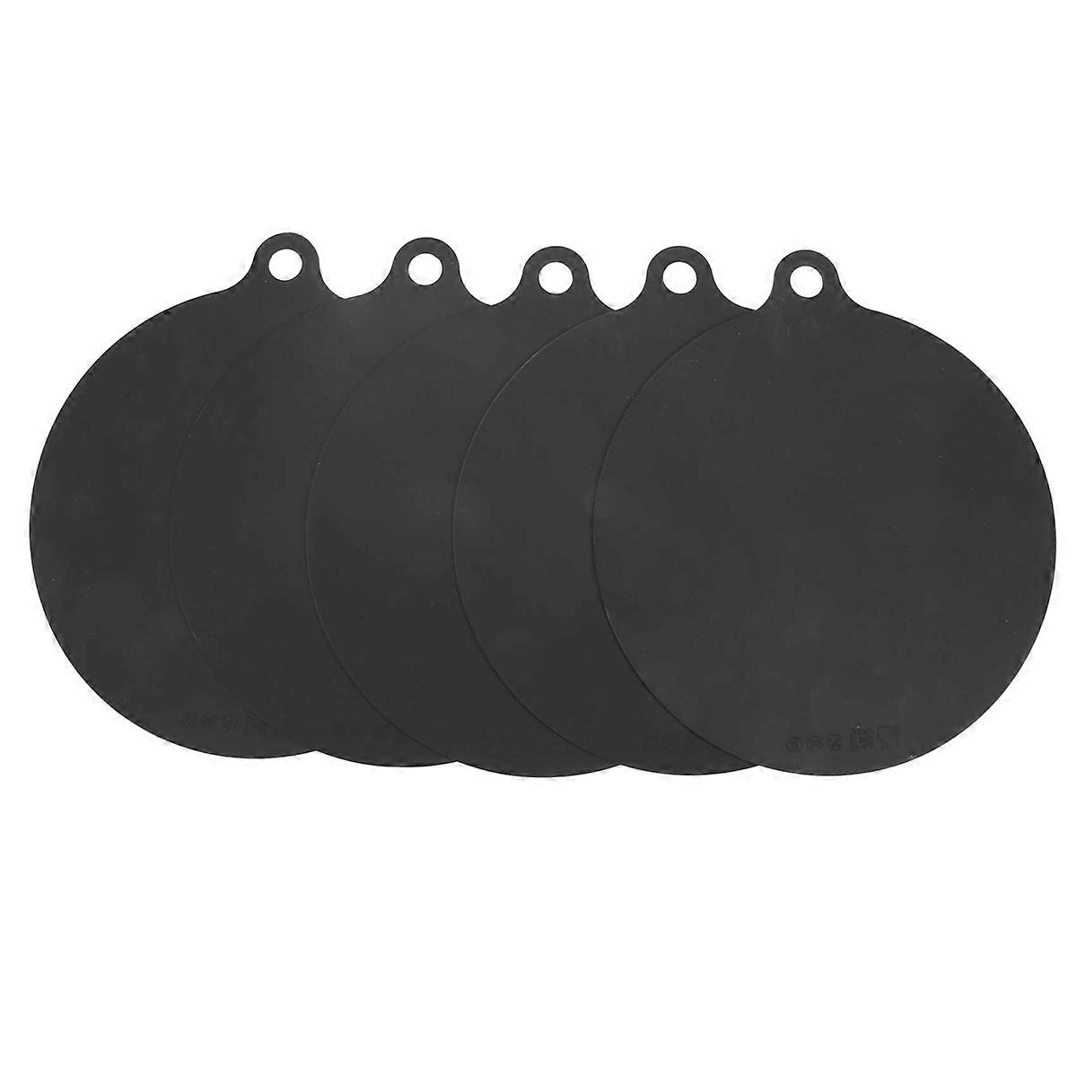 5 Pack Electric Induction Hob Protector Mat Anti- Mat , Black