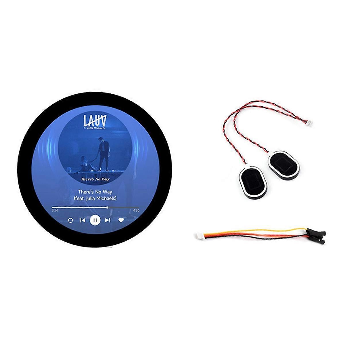 ESP32-S3 ontwikkelbord met 1,85 inch rond LCD-touchscreen