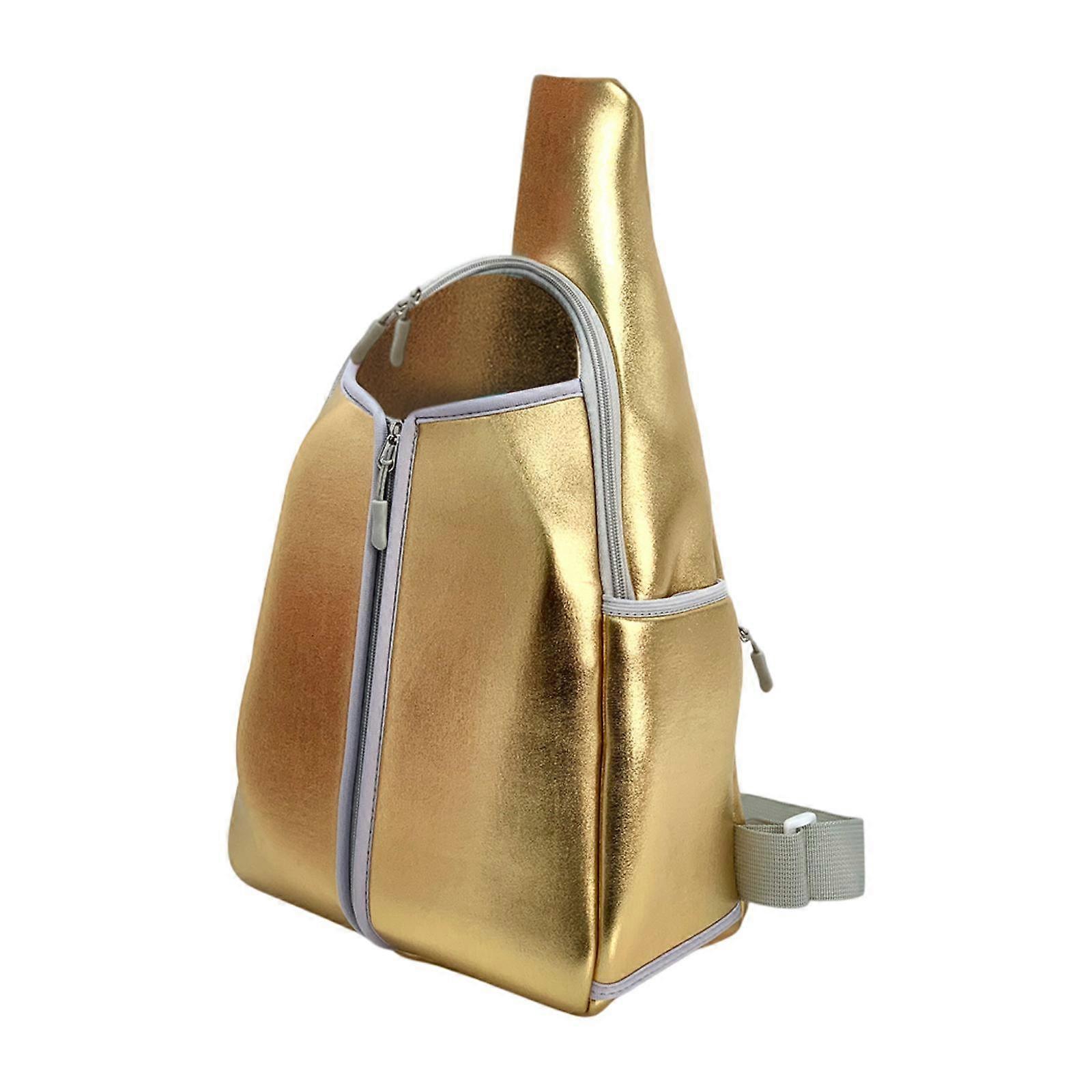 Pickleball Bag with Adjustable Shoulder Strap Multifunctional Zipper Closure