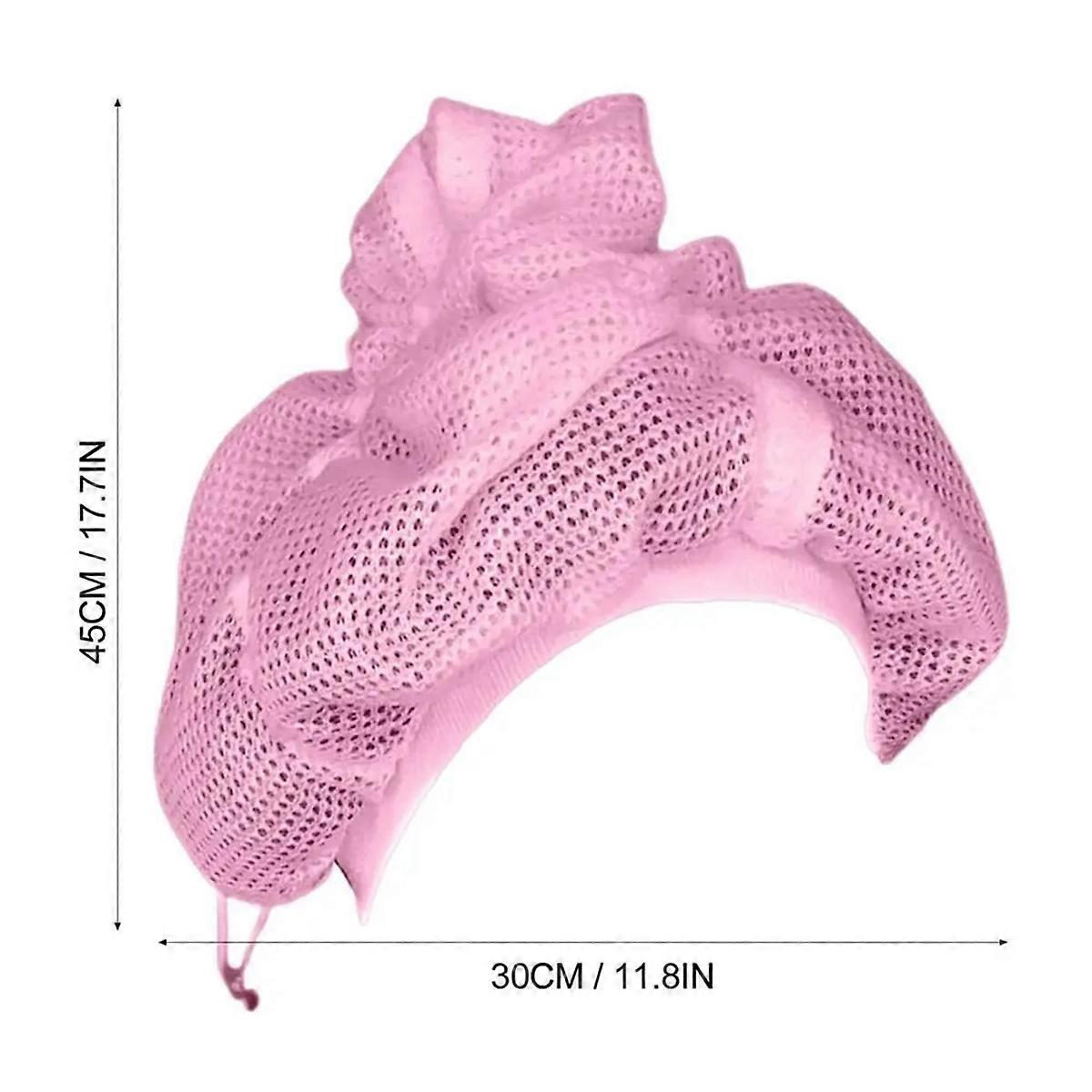 Caps for Drying Curly Hair Shower Cap Adjustable Net Plopping Bonnet Quick Drying Hair Towel Hats Ba