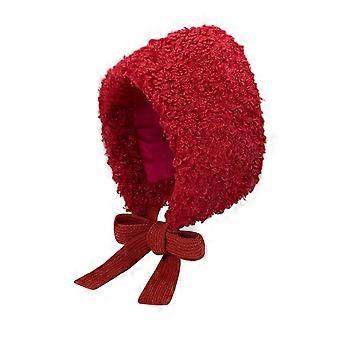 Winter Schal Mütze für Teenager Mädchen Warme Ohrenklappe Hut Kaltes Wetter Beanie Hut Casual Pullover Hut Frauen Mode Accessoires Himmel Blau