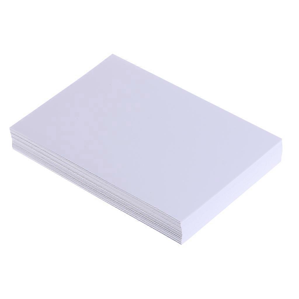 Bright Glossy 4x6'' Photo Paper Smooth Finish Resist Fading for Fast Drying Even Ink-absorption Printing Paper 100Pages 4R White