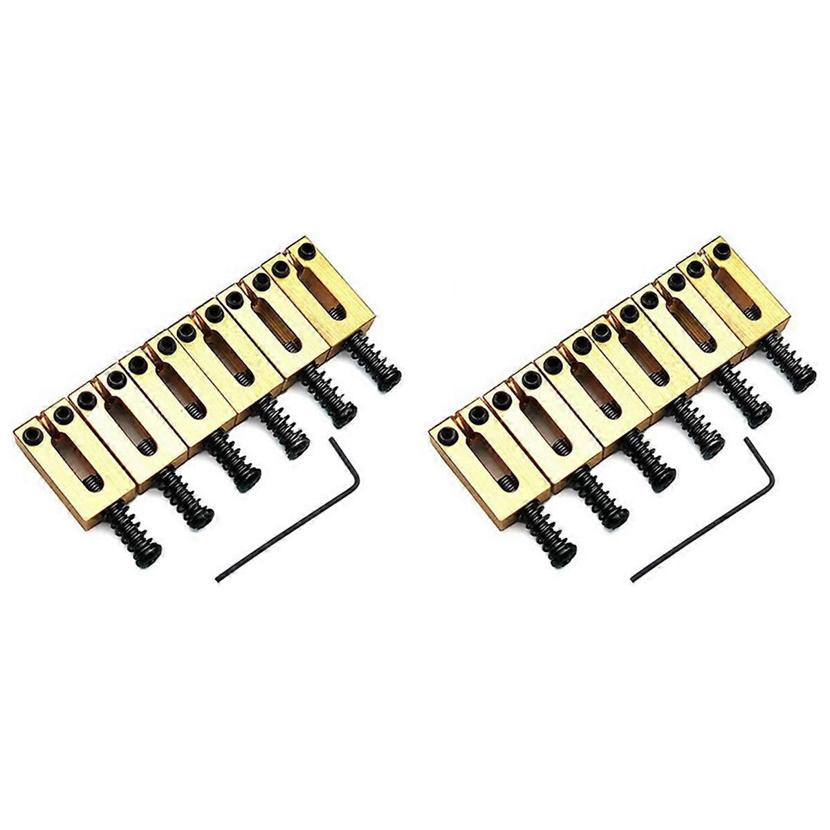 Siodełka 10,5 mm z rolką Gitara elektryczna Tremolo Bridge Siodełka