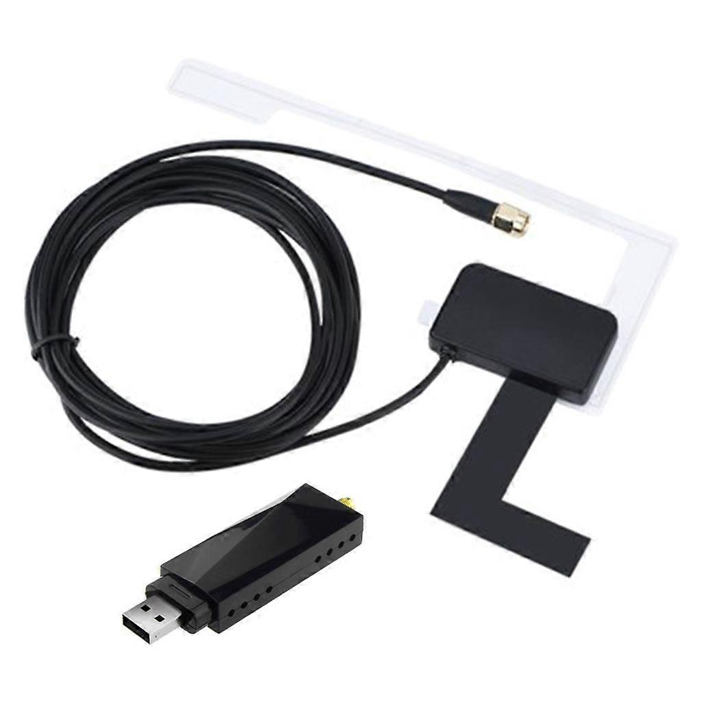 DAB+ Dongle DAB+ Antenna with USB Adapter Stereo Receiver