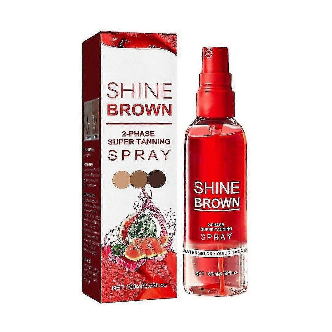 100ml Two-Phase Tanning Spray Watermelon Refreshing Moisturising Tanning Spray