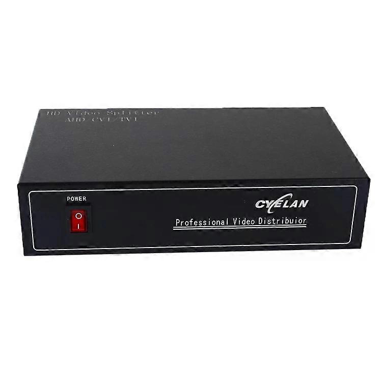 Coaxial Video Signal Splitter-AHD/CVI/TVI 2 into 4,