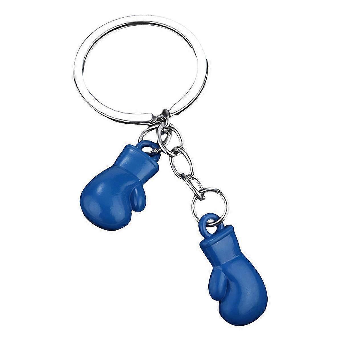 Elegant Boxing Glove Keychain Simulation Fitness Equipment Pendant Key Chain Accessory Couples Car Keys Accessories Yellow