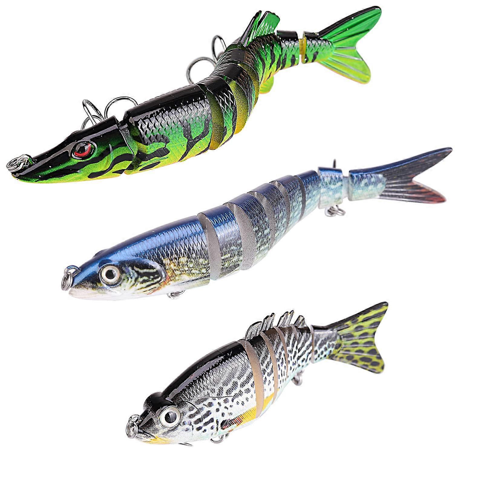 Fishing Lures Set - Multi-Stage Slow Sinking Bionic Bait for Freshwater & Saltwater Bass Fishing - Ideal Men's Gift