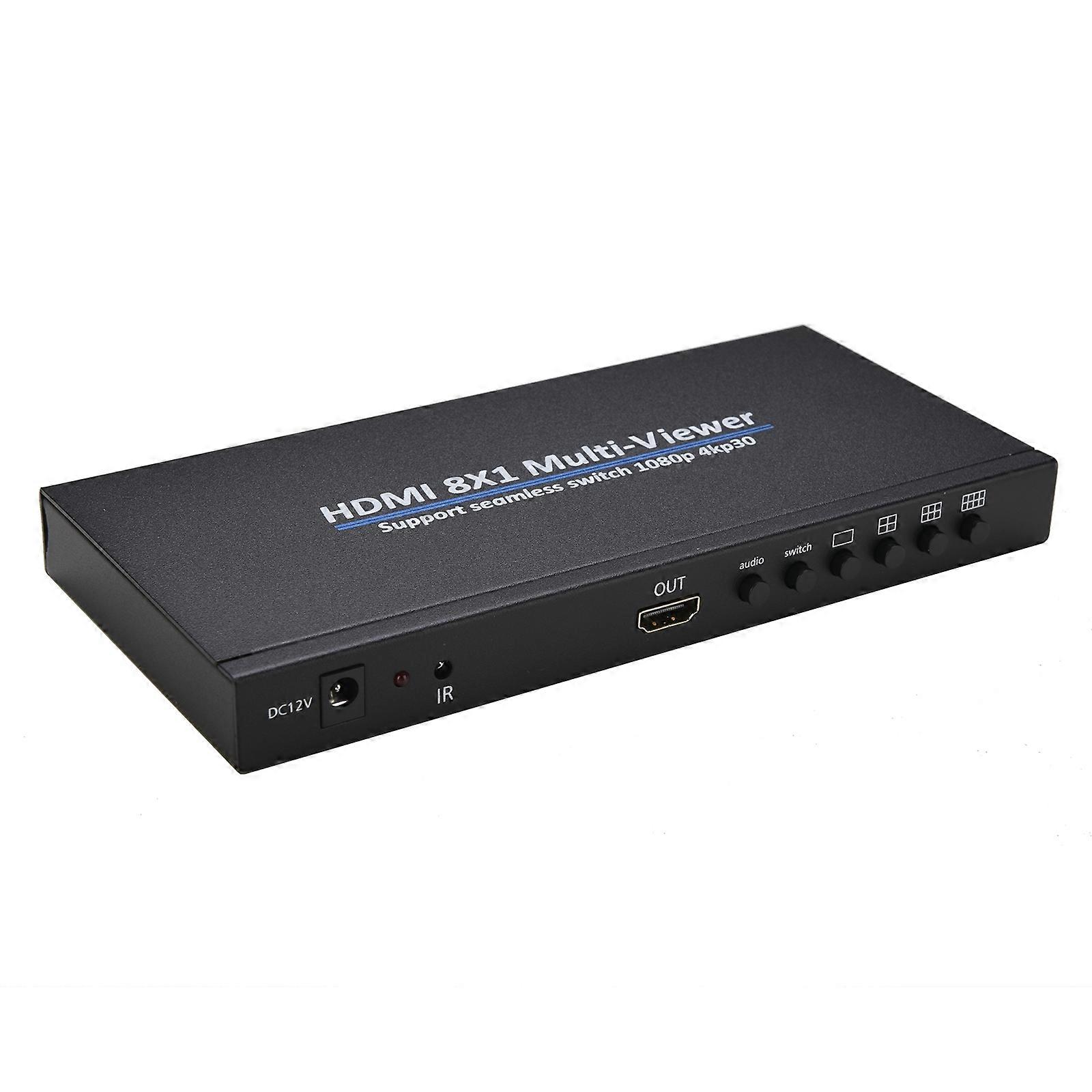 NK-818 HDMI 8x1 Multi-Viewer unterstützt Seamless Switch 1080P, US-Stecker 8 x 1, US-Stecker