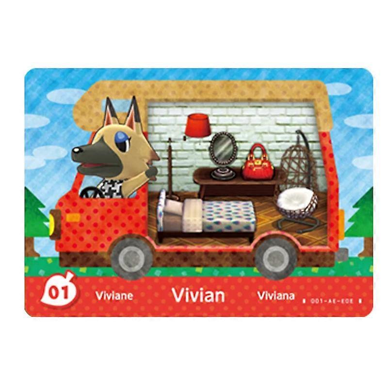 Animal Crossing New Horizons Amiibo Cards 1-5 pour Ns Switch, New Leaf Bienvenue