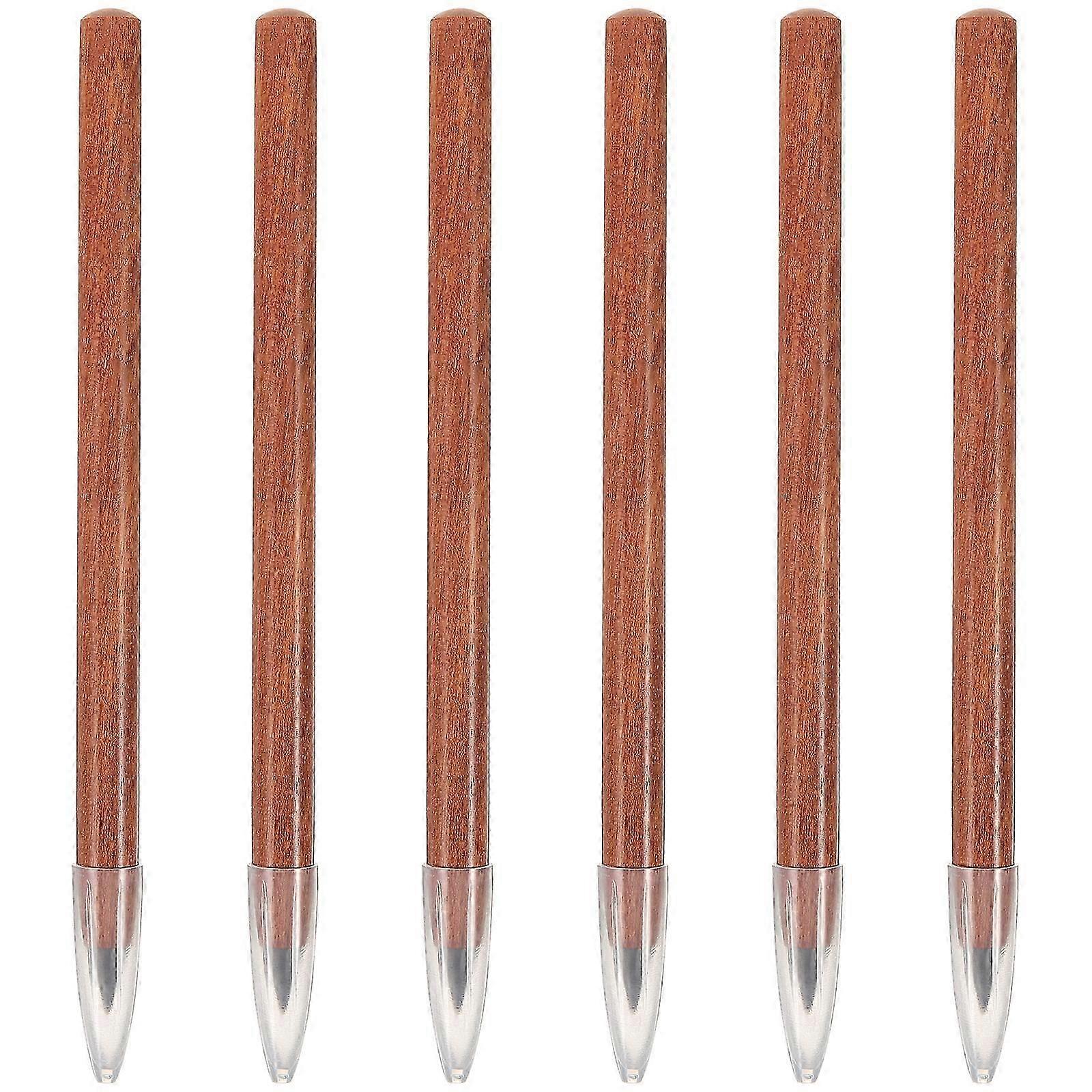 6pcs Inkless Pencil Forever Pencil Inkless Erasable Pencil for Writing Drawing Drafting
