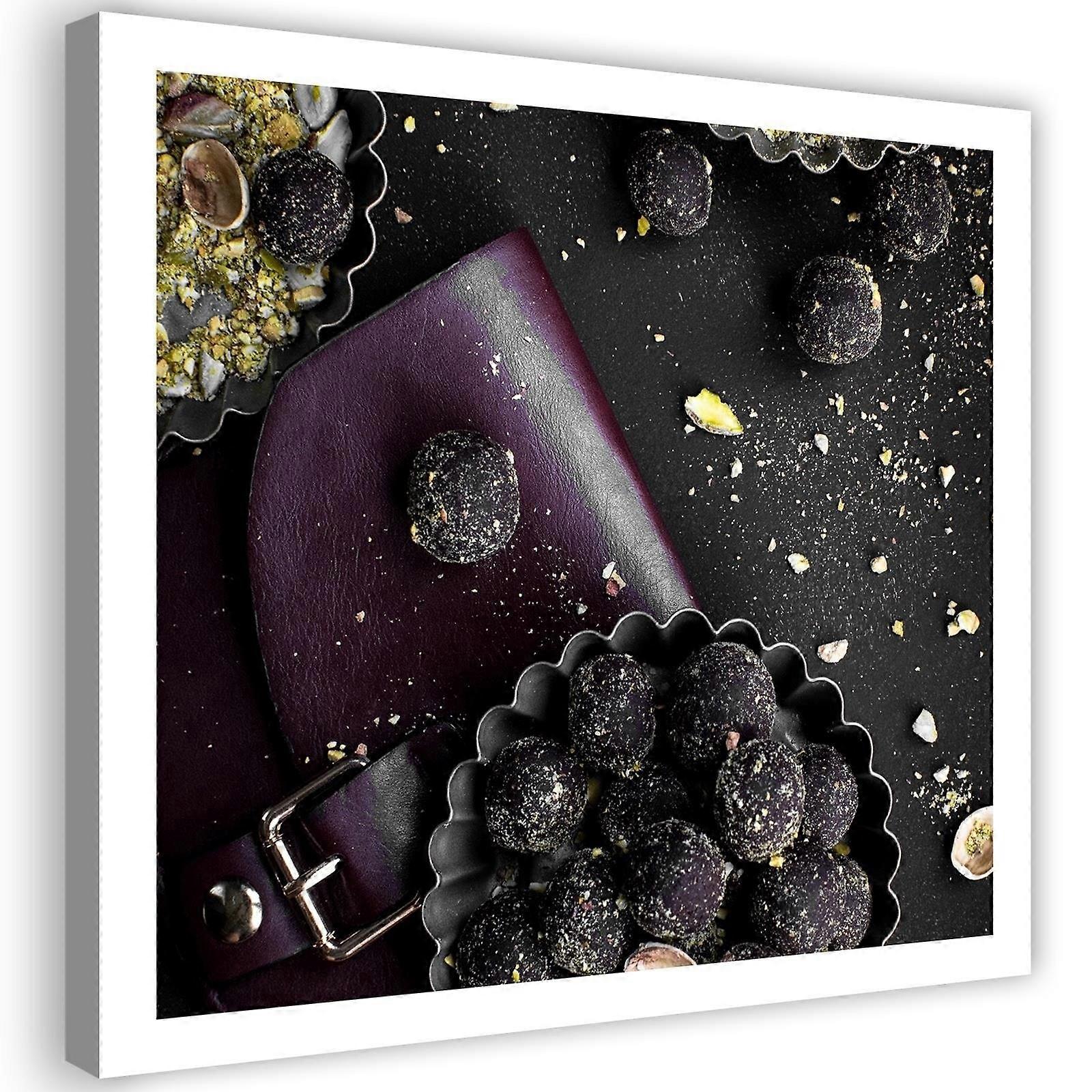 Lienzo, Bombones gourmet - 60x60