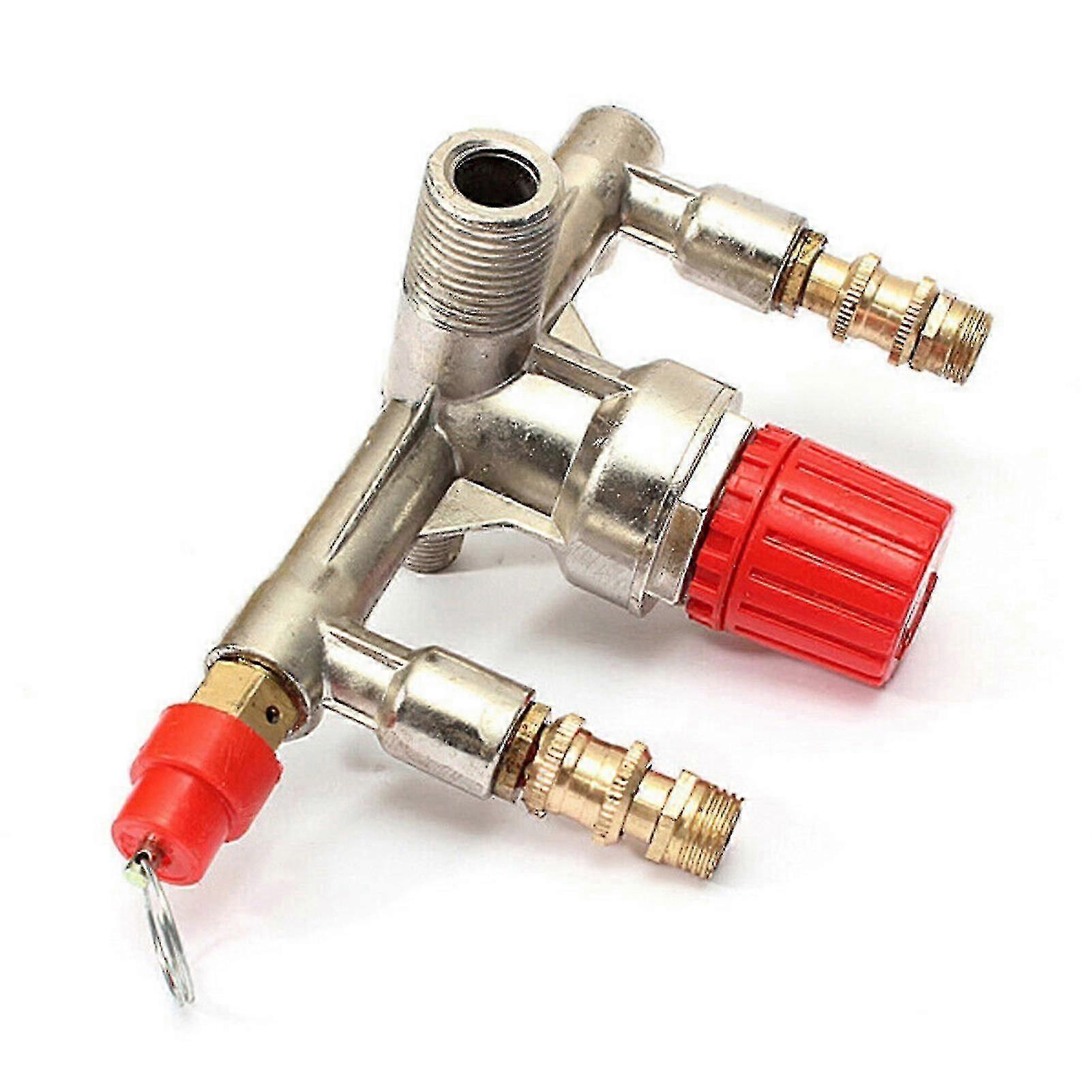 Aluminum Bracket Air Compressor Switch Pressure Release Valve Pump Parts Kit