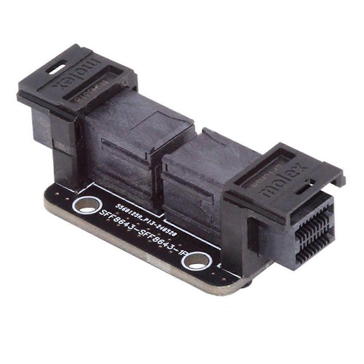 PCI-Express 4.0 Adapter Mini SAS HD SFF-8643 Female to SFF-8643