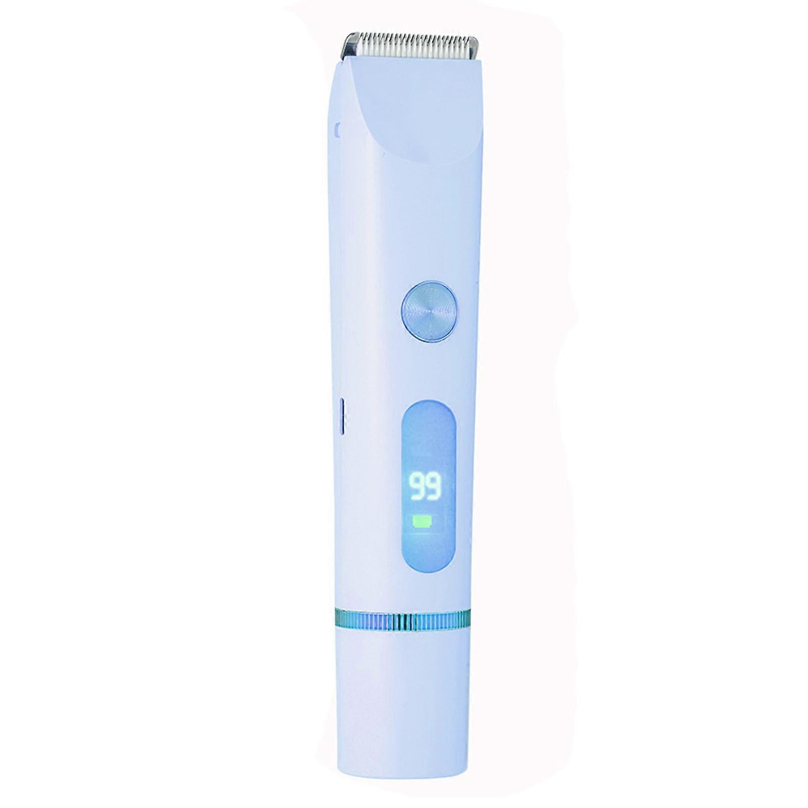 Women's Painless Hair Trimmer | Dual Blades for Bikini/Underarm/Face | LCD Power Display & IPX7 Waterproof