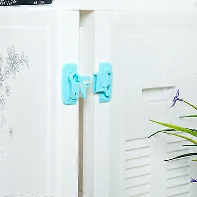 4PCS Blue Child Safety Fridge Freezer Locks