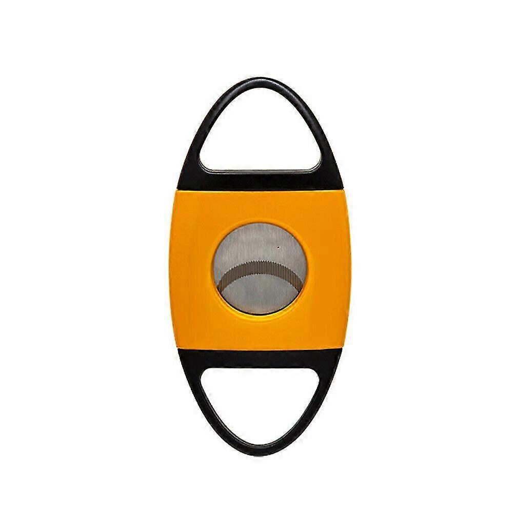 イエローカラーステンレススチールシガーカッター