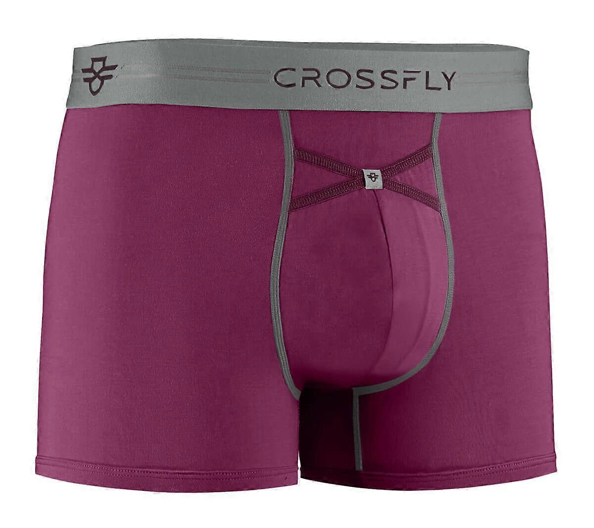 Crossfly 1er-Pack Supersoft Modal Badehose – Perfect Plum (ikon X Style)