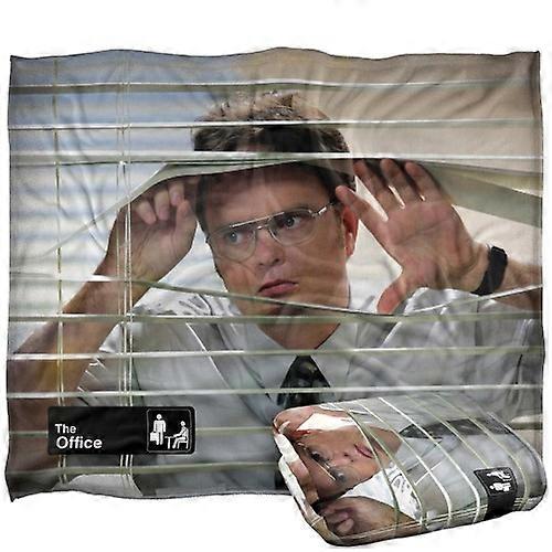 The Office Peek Dwight Blanket