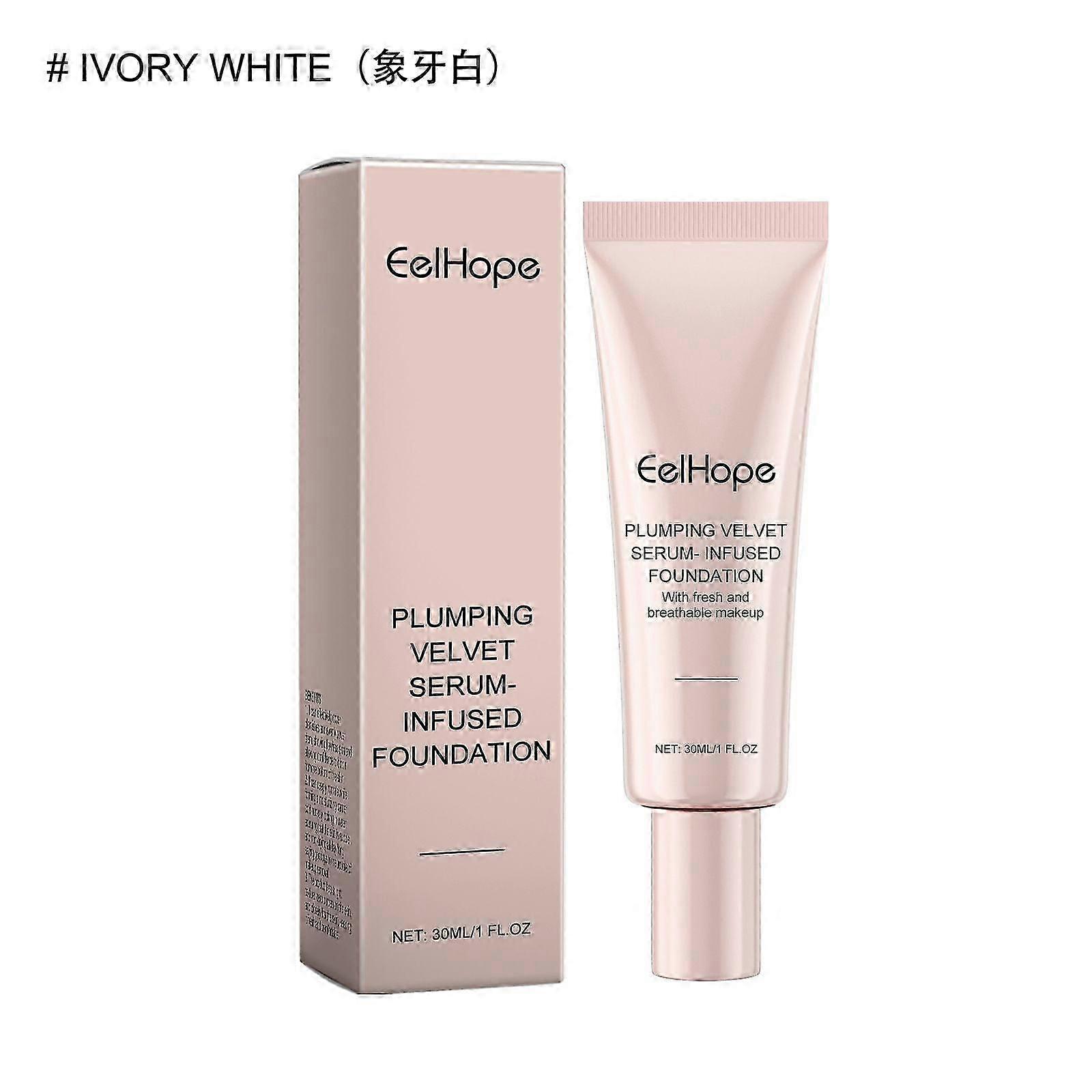 Eelhope מייקאפ מסתיר לחות מייקאפ טבעי מרענן ומעניק לחות טיפוח עור בהיר מייקאפ נוזלי מעניק לחות