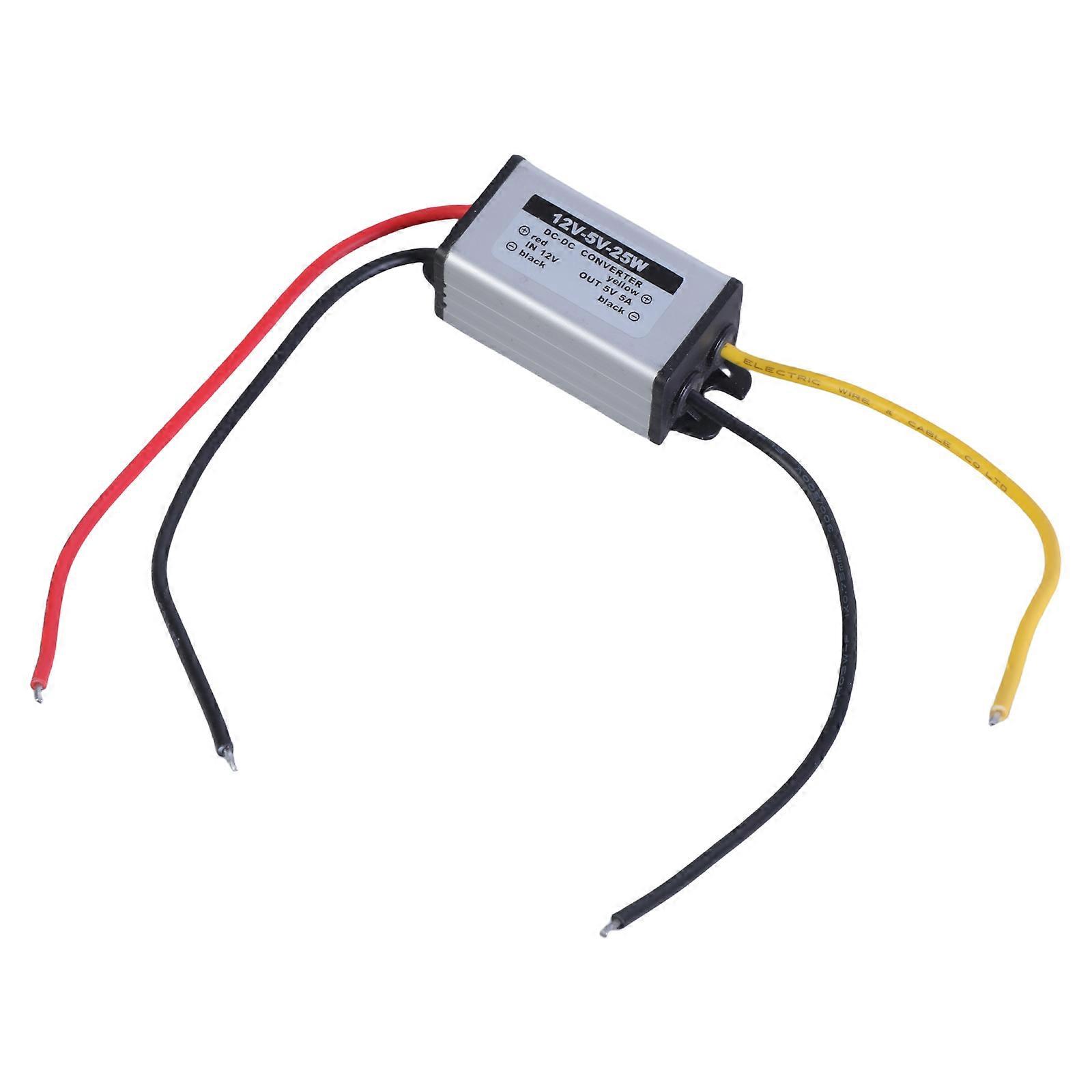 Buckk Converters 12V to 5V 5A 25W Voltages Stabilizers Regulator Automatic Buckk Step Down Power Module