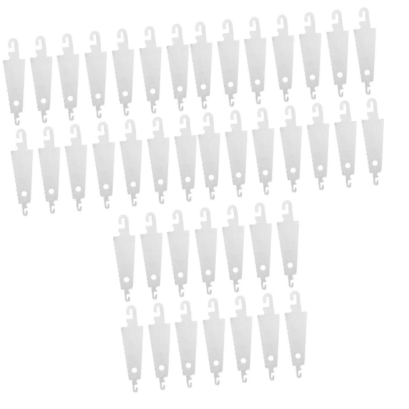 Steel Hook Needle Threaders 4 Sets of 100 Pcs for Cross Stitch Embroidery Craft Projects, Durable and Easy to Use