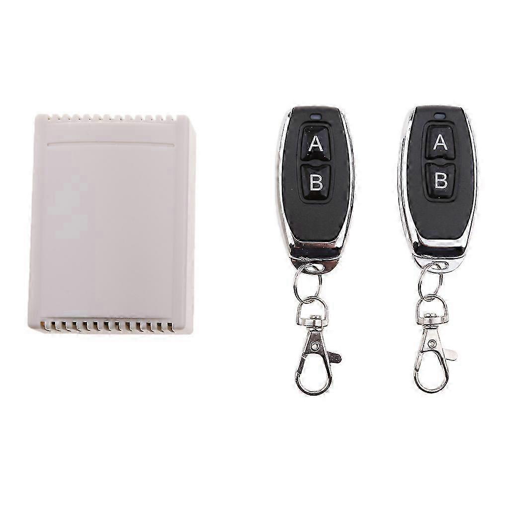 DC12V 315 Relay Switch Remote Portable Curtain Receiver+2