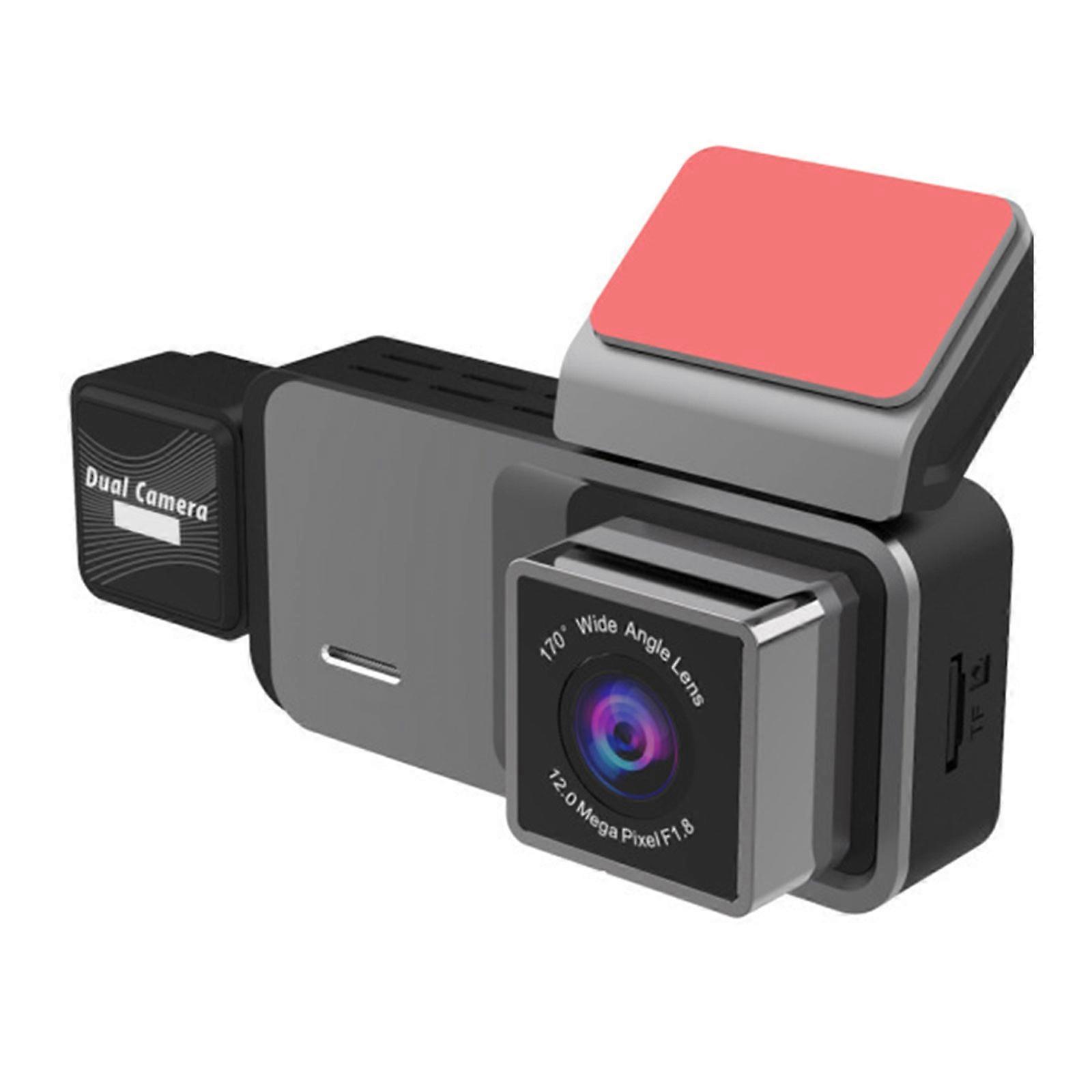 Double Lens Dashcam for Vehicles 1080P Video Quality, 3.39Inch Display Dashboard Camera, Night Sights Dashcam Circulate