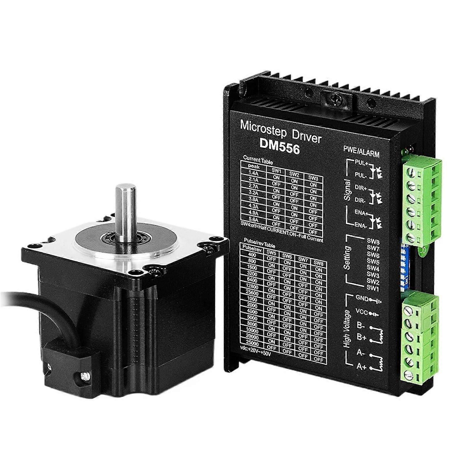 1.8deg0.7 N.m 57 57 41 4.2 A Ip67 41mm 45mm Driver Set Step Stepper Motor Hybrid and Tb6600 Kit 1Pcs