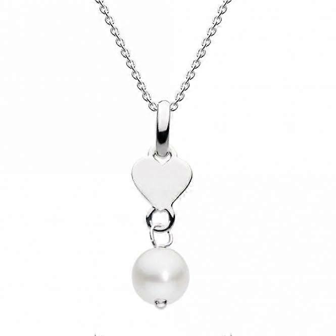 Dew 6mm Freshwater Pearl Heart Charm Pendant 97735FP