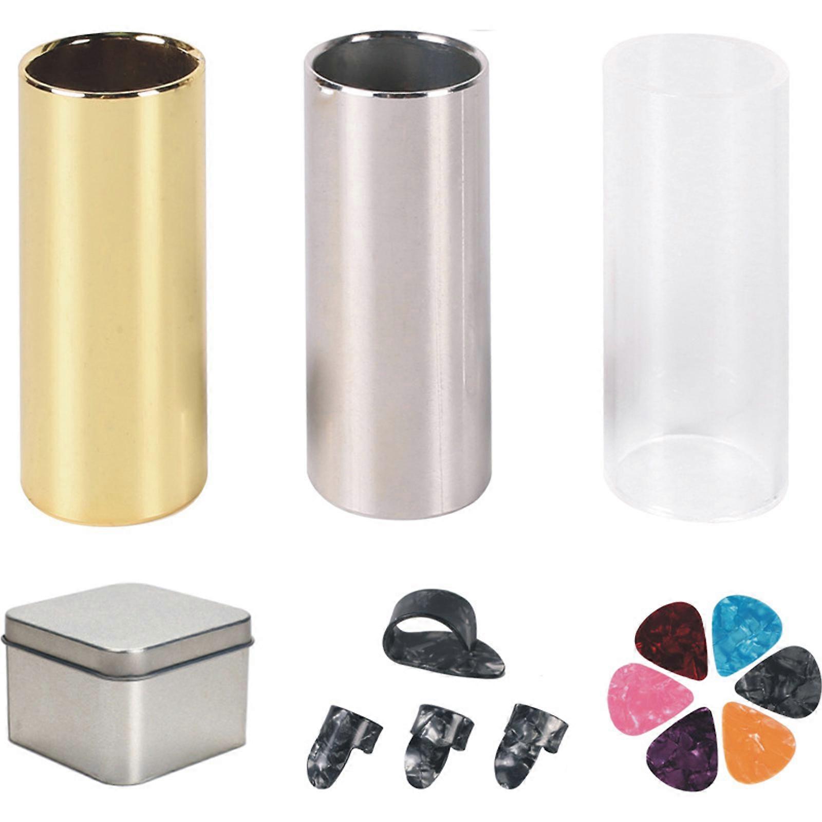 Steel Slide Electric Guitar Part Guitar Slide Slide Guitar Stainless Guitar Slide Tone Slide for Stringed Instrument