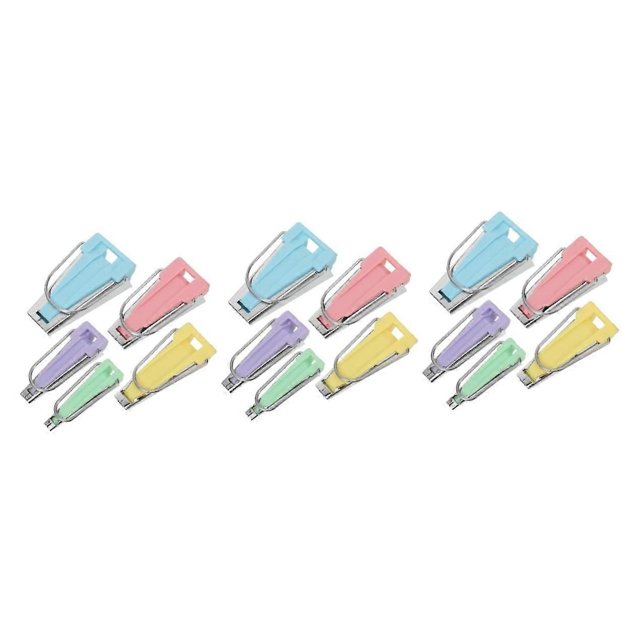 Bias Tape Maker Set - 10 Pcs Quilt Tools Sewing Kit for Cotton and Fabric Bias Tape in Various Sizes and Styles