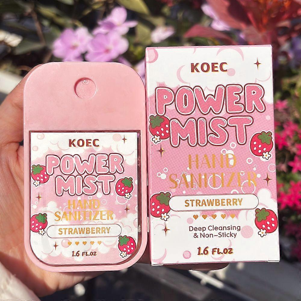 洗い流さないイチゴフルーツフレグランスハンドソープ50%香り保湿深部