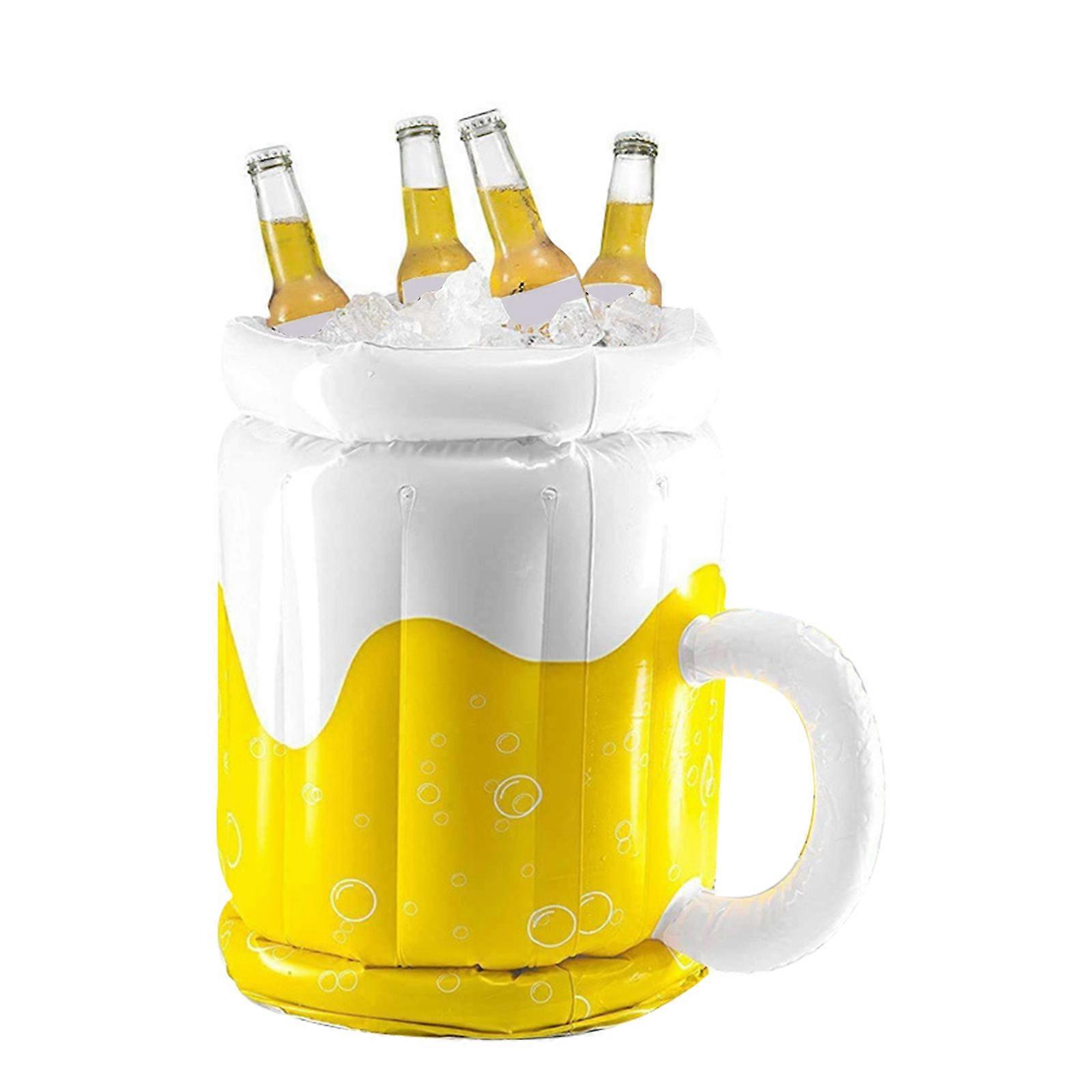 Inflatable Ice Bucket Beer Mug Cooler for Creative Inflation Beverage Model