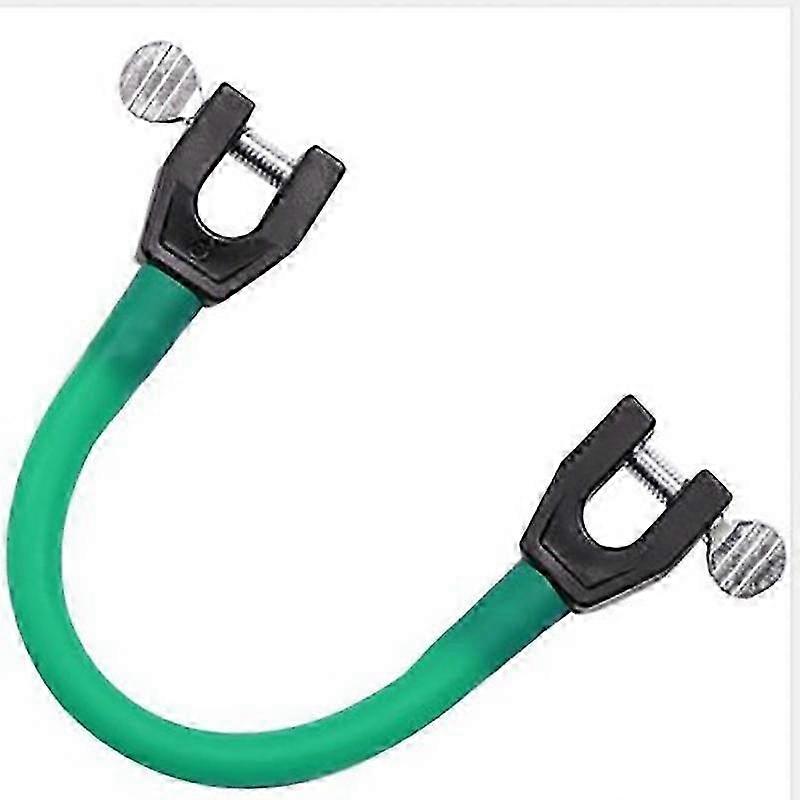 子供と大人のための5色スキーヘッドコネクタ - 冬のトレーニングエイド - ダークグリーン