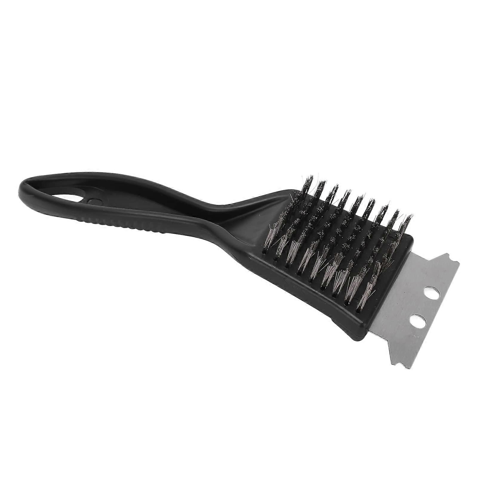 Portable Outdoor Grill Cleaning Tool With Scraper For Barbecue Grills Compatible With Most Gas And Charcoal Grills